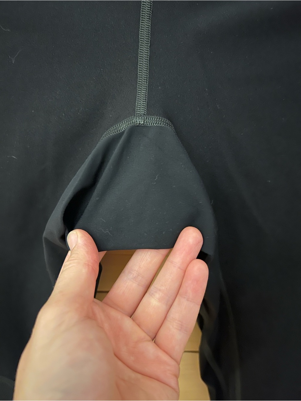 Fjallraven Black Women's Leggings with Cell Phone Side Pocket - Picture 3 of 12